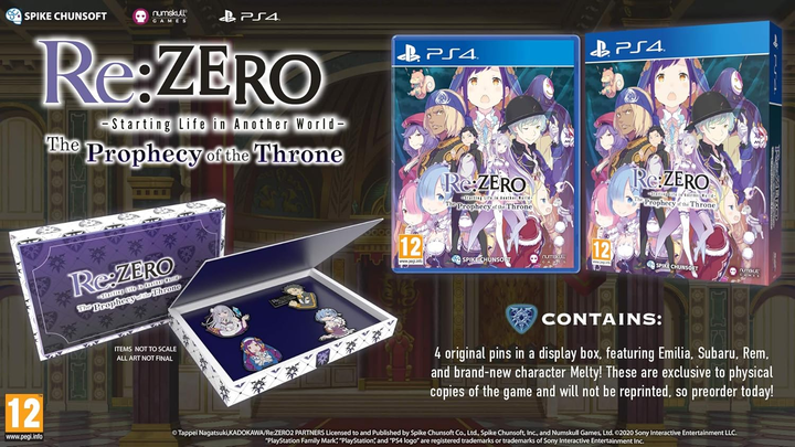 Gra PlayStation 4 ReZERO - Starting Life in Another World The Prophecy of the Throne (Blu-ray płyta) (5056280423270) - obraz 2