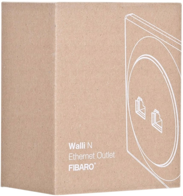 Gniazdko FIBARO Walli N Ethernet Outlet FGWEEU-021 White (5902701701383) - obraz 3
