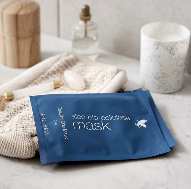 Биоцеллюлозная маска с Алоэ Forever Living Products 3 шт. (664) - изображение 3