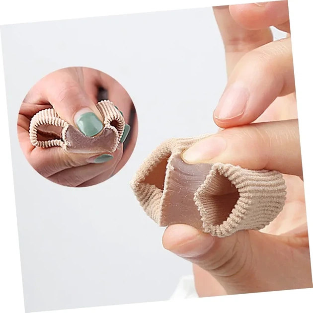 Ортопедичний коректор-роздільник пальців Fiber Toe Separators для корекції вальгусу комплект Розмір L - изображение 8