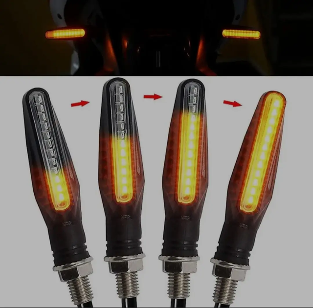 LED повороты. Светодиодные указатели поворота комплект из 2 поворотов - изображение 3