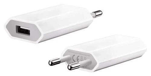 Адаптер перехідник USB 220V 1А зарядка 9600 AR-600 Білий - Фото 3 Адаптер перехідник USB 220V 1А зарядка 9600 AR-600 Білий - зображення 3
