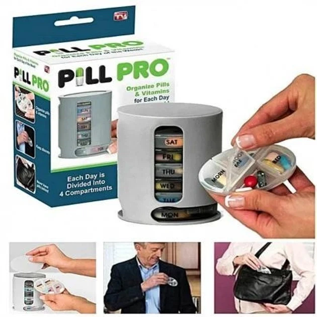 Органайзер для таблеток. Таблетница на неделю Pill Pro - изображение 5