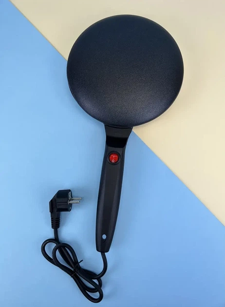 Сковорідка CREPE MAKER 200°С, 650 Вт, діаметр 20 см для приготування млинців 7749 - Фото 4 Сковорідка CREPE MAKER 200°С, 650 Вт, діаметр 20 см для приготування млинців 7749 - зображення 4