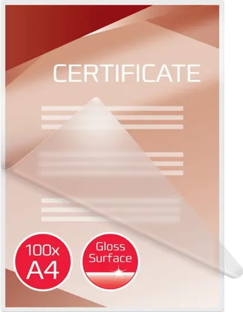 Folie do laminowania GBC 250 mikronów A4 100 szt. (33816024021) - obraz 5