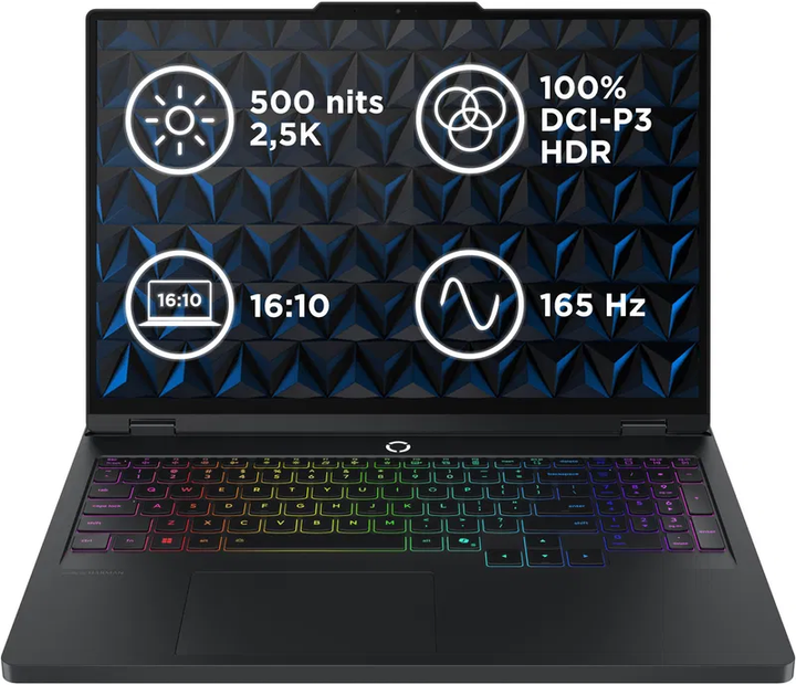 Ноутбук Lenovo Legion Pro 5 16IAX10 Intel Core Ultra 7 255HX 32Gb/1Tb RTX5060 - Фото 1 Ноутбук Lenovo Legion Pro 5 16IAX10 Intel Core Ultra 7 255HX 32Gb/1Tb RTX5060 - зображення 1