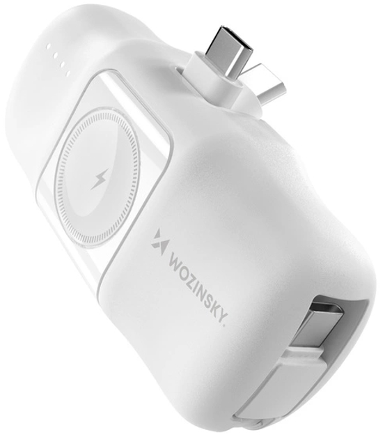 Powerbank Wozinsky WF16-YCS 5000mAh 15W USB-C White (WF16-YCS_WHI) - зображення 1