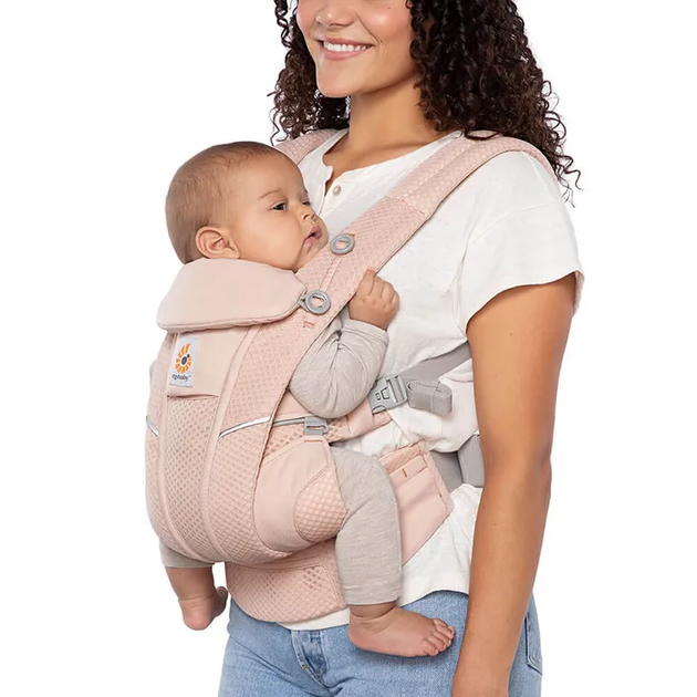 Рюкзак-переноска Ergobaby Omni Breeze Baby Carrier с рождения Pink Quartz - изображение 3