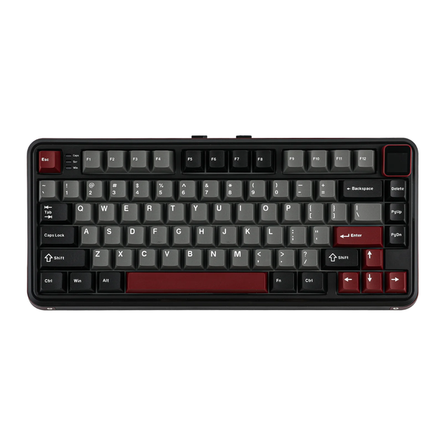 Клавіатура бездротова MechLands Vibe75 V2 Black - Фото 1 Клавіатура бездротова MechLands Vibe75 V2 Black - зображення 1