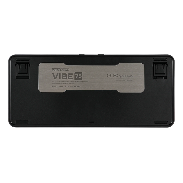 Клавіатура бездротова MechLands Vibe75 V2 Black - Фото 3 Клавіатура бездротова MechLands Vibe75 V2 Black - зображення 3