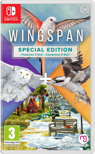 Gra Nintendo Switch Wingspan Special Edition (Kartridż) (5060264379712) - obraz 1