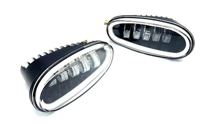 Led противотуманки ПТФ Lanos Ланос туманки Сенс Sens и 50 Вт - изображение 1
