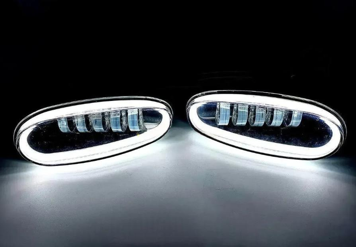Led противотуманки ПТФ Lanos Ланос туманки Сенс Sens и 50 Вт - изображение 3