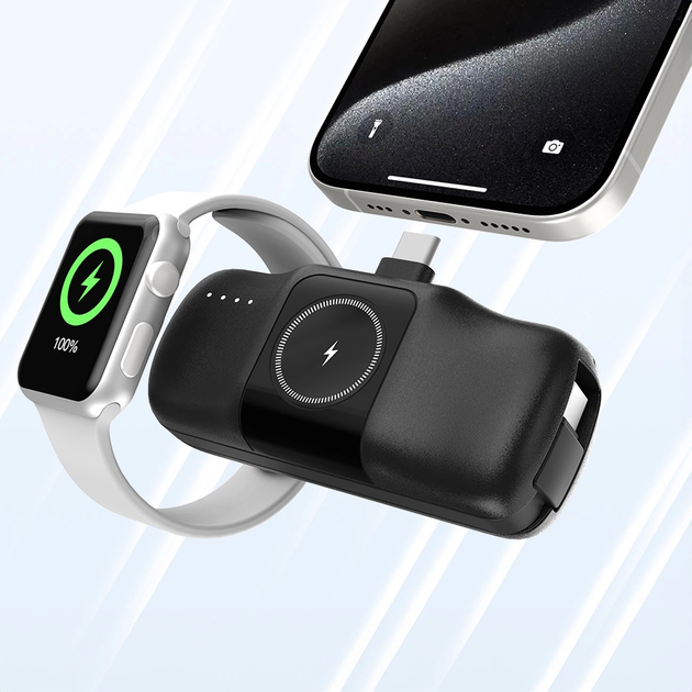 Powerbank Wozinsky WF16-YCS 5000mAh 15W USB-C Black (WF16-YCS_BLA) - зображення 9