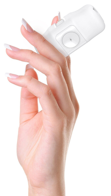 Powerbank Wozinsky WF16-YLS 5000mAh 15W Lightning White (WF16-YLS_WHI) - зображення 6