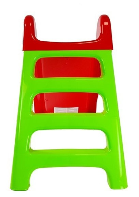 Zjeżdżalnia ogrodowa dla dzieci LEAN Toys  428 Zielono-czerwona (5904204750646) - obraz 5