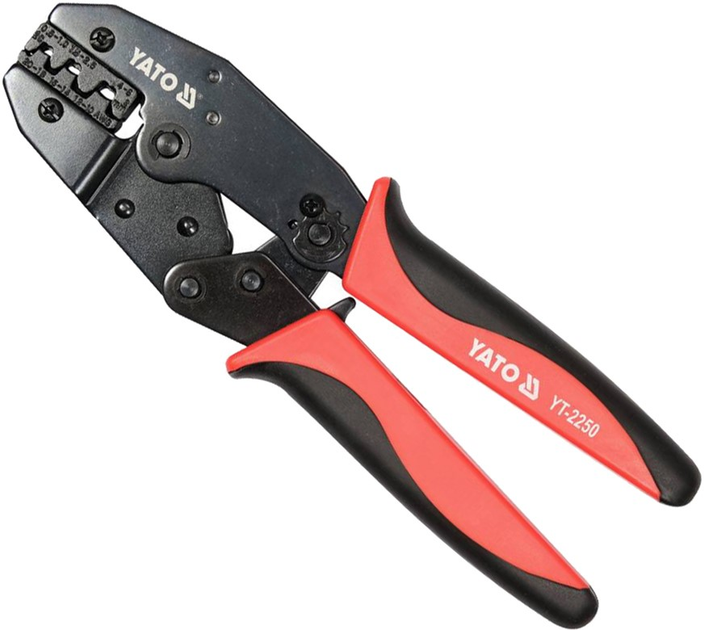 Szczypce do zaciskania i ściągania izolacji z przewodów YATO 220 mm (YT-2250) - obraz 1