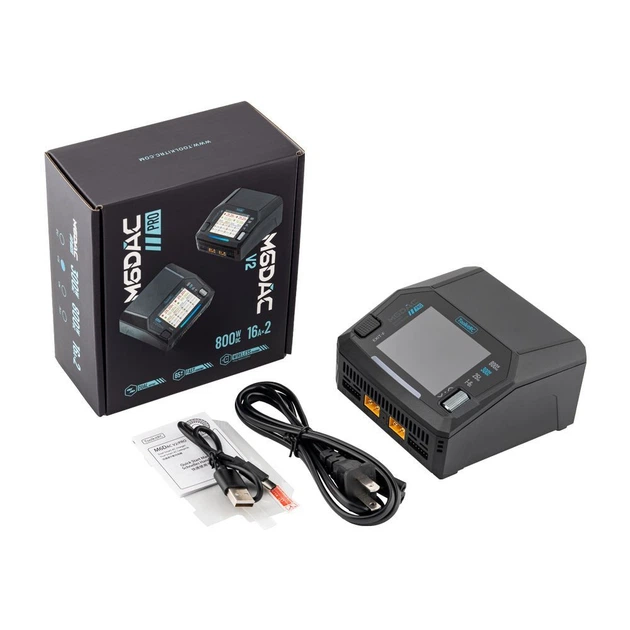 Зарядний пристрій ToolkitRC M6DAC PRO V2 Dual 350W - изображение 4