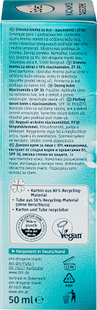 Дневной крем с ниацинамидами для очищения кожи Balea Niacinamide Tagescreme LSF30, 50 ml - изображение 5