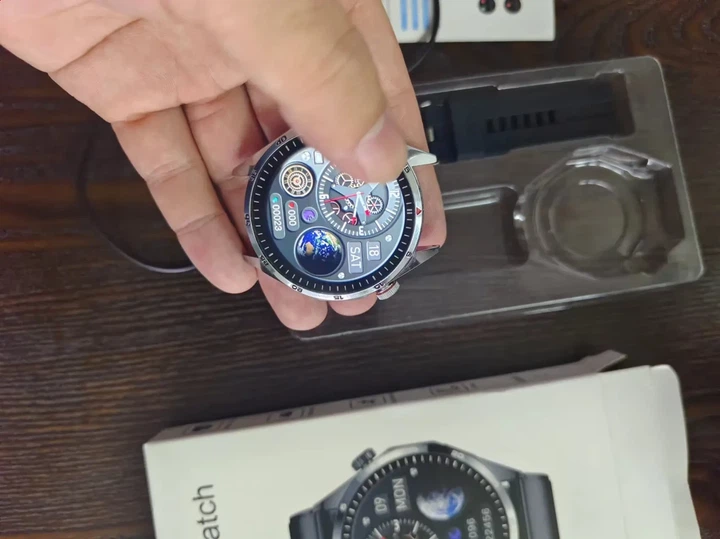 Смарт часы LEMFO GTS4/ Умные часы/ чорные - изображение 5
