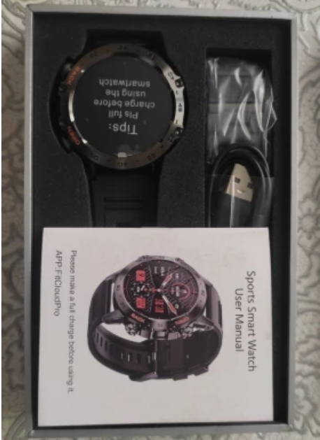 Тактичний смарт годинник MELANDA watch k52/ чорний - Фото 9 Тактичний смарт годинник MELANDA watch k52/ чорний - зображення 9