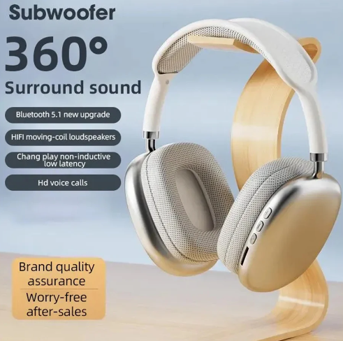 Беспроводная Bluetooth-гарнитура TWS P9 для спорта / Серые - изображение 3