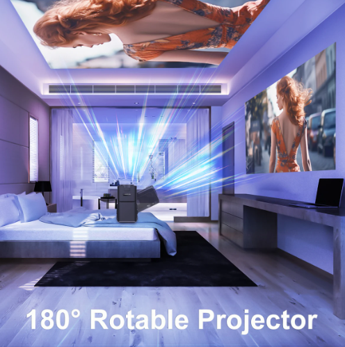 Проектор Magcubic Android 11 390ANSI HY320 мини 4K Native 1080P Dual Wifi6 BT5.0 кинотеатр уличный портативный - Фото 8 Проектор Magcubic Android 11 390ANSI HY320 мини 4K Native 1080P Dual Wifi6 BT5.0 кинотеатр уличный портативный - изображение 8