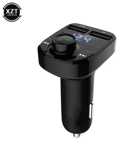 Автомобильный FM модулятор трансмиттер MP3 авто ФМ car Bluetooth с USB - Фото 6 Автомобильный FM модулятор трансмиттер MP3 авто ФМ car Bluetooth с USB - изображение 6