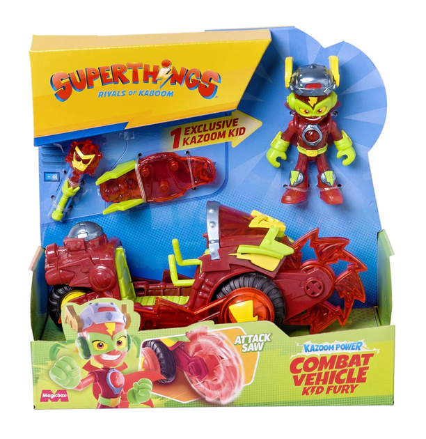Zestaw zabawek Magic Box Toys Polska Super Things combat vehicles fury (252262) - obraz 3