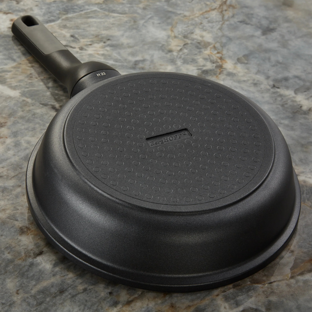 Patelnia Berghoff Stone+ Non Stick czarna 20 cm (5413821374871) - obraz 8