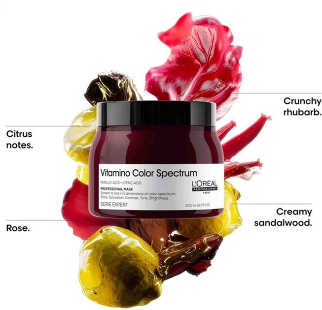 Маска L’Oreal Professionnel Paris Vitamino Color Spectrum для фарбованого волосся 500 мл (3474637268183) - зображення 2