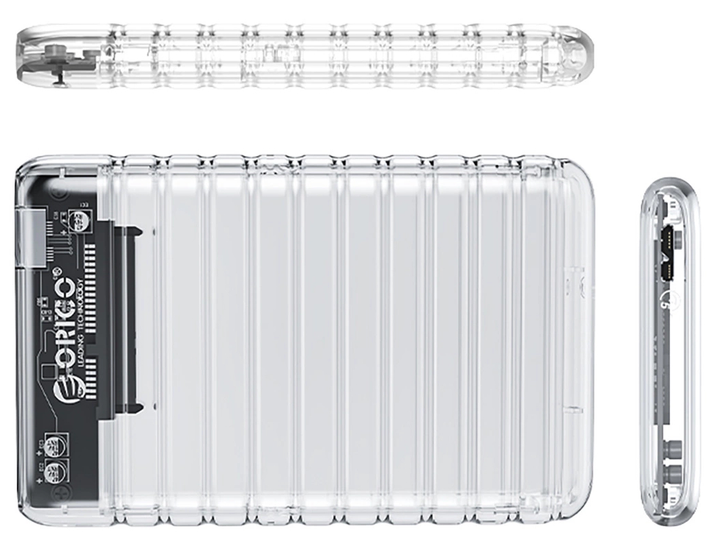 Kieszeń dyskowa Orico 2139U3-V1 2.5" HDD/SSD USB Micro-B/USB-C 5Gb/s (2139U3-V1) - obraz 2