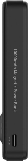 Powerbank Wozinsky Magnetic MagSafe 10000 mAh 20 W Black (WLWP-10KA0Y3S) - obraz 3
