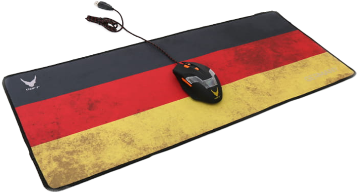 Podkładka gamingowa Varr Pro-Gaming Germany  XL Speed (OVMP37G) - obraz 3