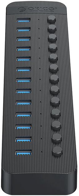 Hub USB Orico 13x USB-A 3.0 with switches (CT2U3-13AB) - obraz 3