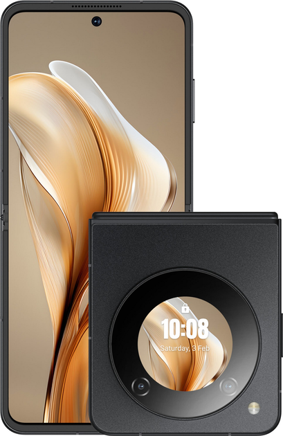 Smartfon ZTE Nubia Flip 8/256GB Cosmic Black (8033779074974) - obraz 2