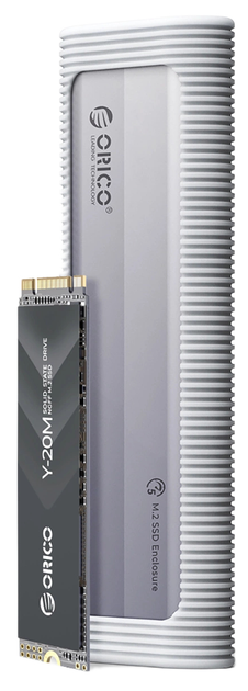 Kieszeń dyskowa Orico AXM2-G2-V1 M.2 NVME USB-C/USB-A 10Gb/s (AXM2-G2-V1) - obraz 2
