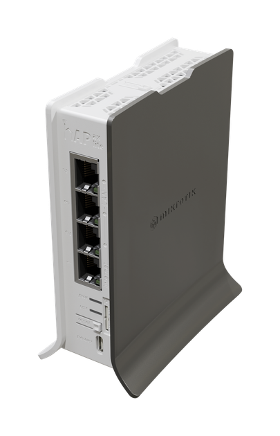Беспроводной маршрутизатор со встроенным модемом LTE - MikroTik hAP AX lite LTE6 (L41G-2AXD&FG621-EA) - Фото 1 Беспроводной маршрутизатор со встроенным модемом LTE - MikroTik hAP AX lite LTE6 (L41G-2AXD&FG621-EA) - изображение 1