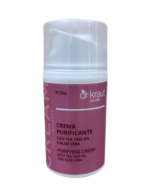 Очищаючий крем з маслом Чайного дерева і Алое Dr.Kraut Purifying Cream 50 мл - Фото 1 Очищаючий крем з маслом Чайного дерева і Алое Dr.Kraut Purifying Cream 50 мл - зображення 1
