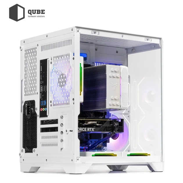 Корпус QUBE Crystal ARGB White (CRYSTAL_GWNU3) - изображение 8