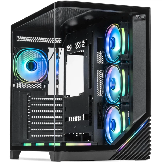 Корпус Qube MIRAGE 7ARGB BTF Black (MIRAGE_GBNU3) - зображення 2