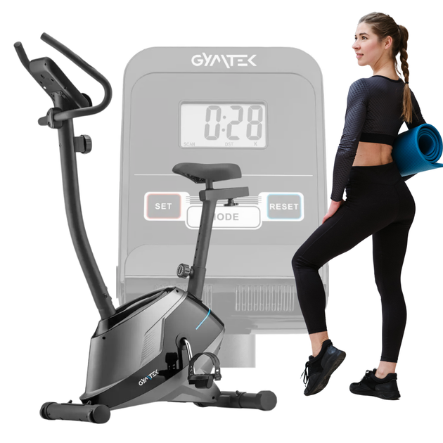 Велотренажер Gymtek XB1200 синий. Магнитный, 8 уровней, до 135 кг, для дома, кардио - изображение 12
