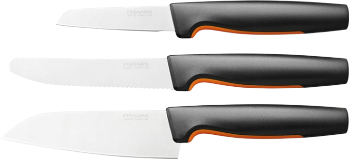 Zestaw noży Fiskars Functional Form w bloku 3 szt (6424002013006) - obraz 2