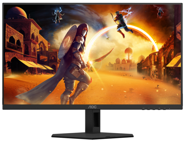 Монiтор 24.5" AOC 25G4SRE Black/Red - зображення 2