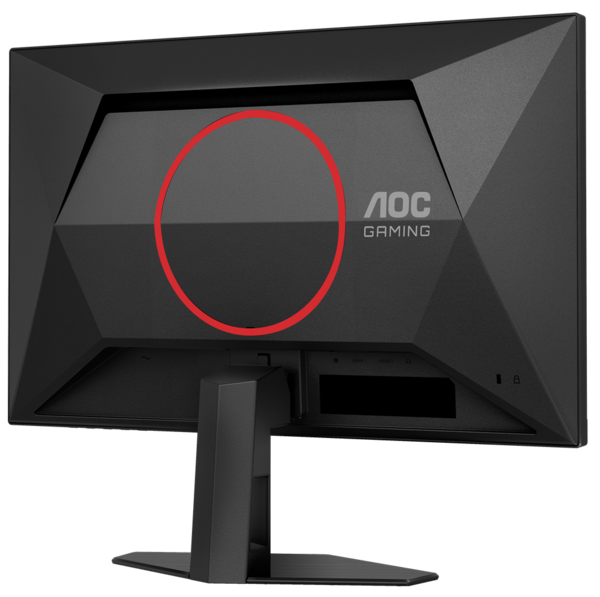 Монiтор 24.5" AOC 25G4SRE Black/Red - зображення 10