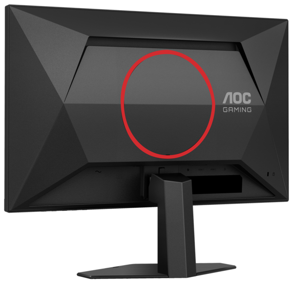 Монiтор 24.5" AOC 25G4SRE Black/Red - зображення 11