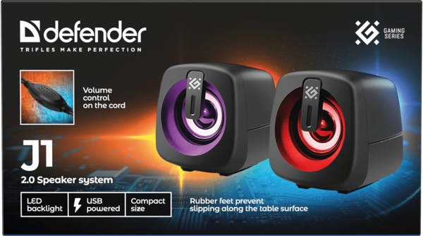 Акустика Defender J1 6Вт USB Black (65961) - изображение 12