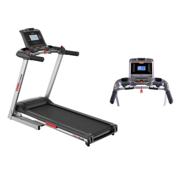 Беговая дорожка York T800PLUS | Электрическая, 16 км/ч | 130 кг | Bluetooth, MP3, 12 программ | Для дома - изображение 3