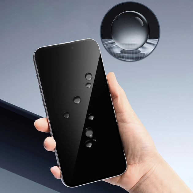 Szklo hartowane JOYROOM JR-MAR0318 z antyrefleksem na iPhone 16 Pro Max (6956116734428) - obraz 6