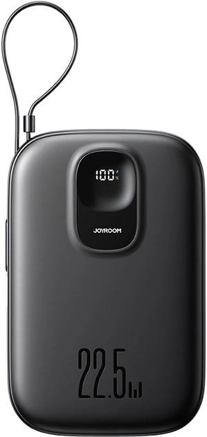 Powerbank JOYROOM JR-PBF18 10000 mAh 22.5W Black (6956116704308) - obraz 1